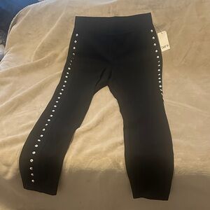 NWT Bar III Women’s Leggings with Silver Studs